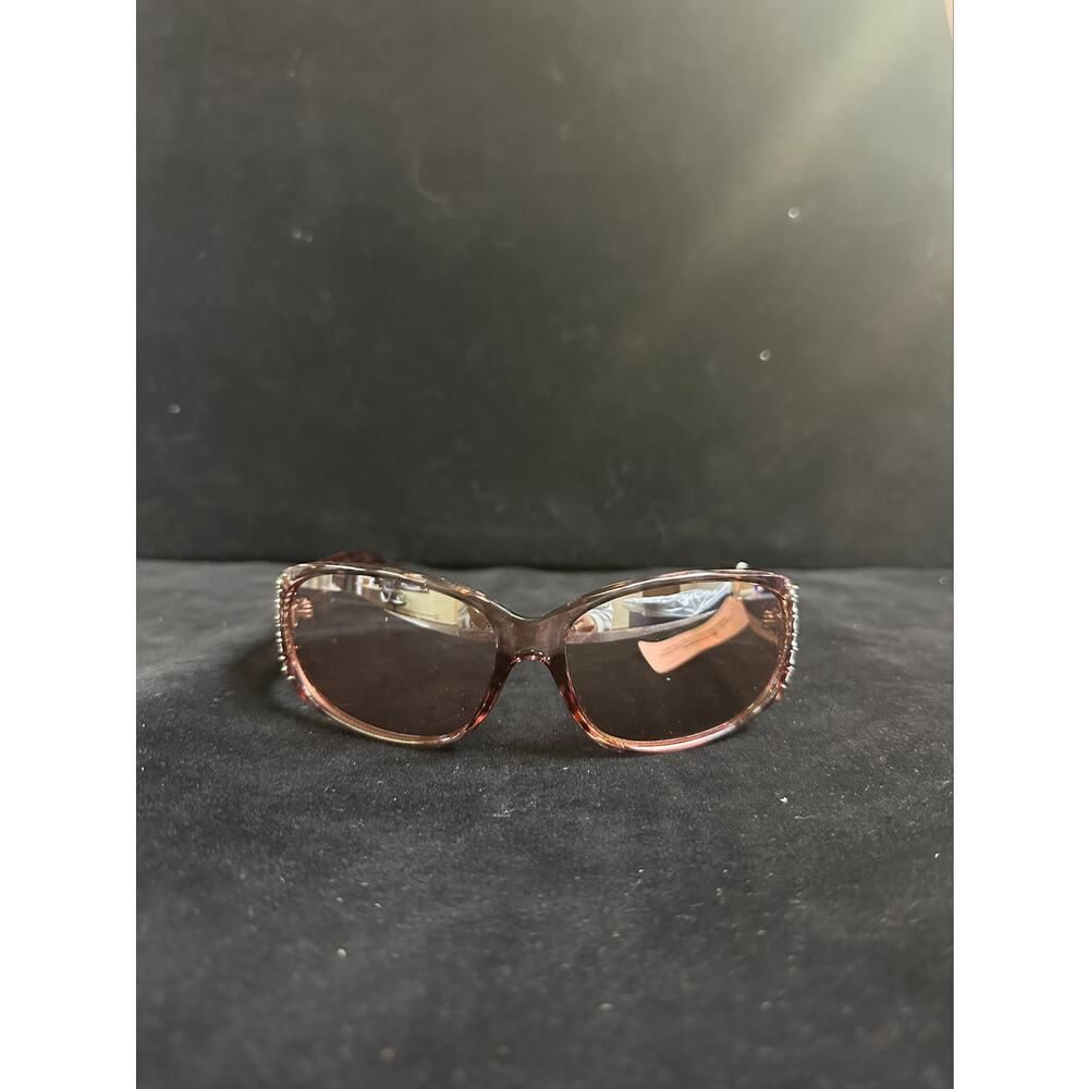 Bebe Women’s Rectangular Sunglasses –Brown Gradie… - image 2